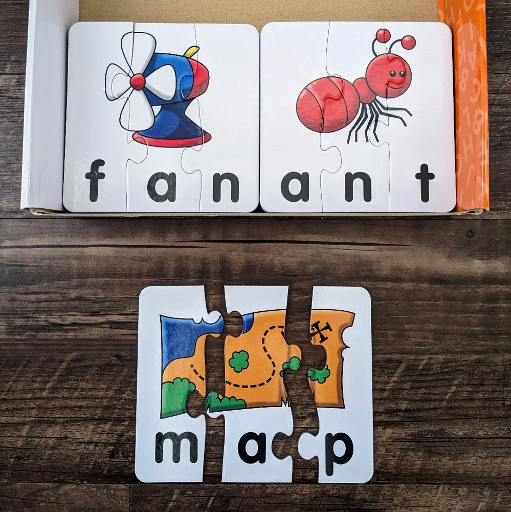 The Learning Journey 3 Letter Words Puzzle Set